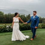 Couples portraits at golf course on sugarloaf mountain