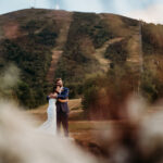 couples portrait at sugarloaf mountain