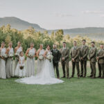 wedding party portrait sugarloaf golf course